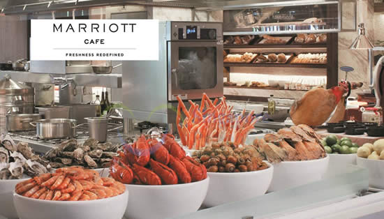 Featured image for Marriott Cafe 1-for-1 Lunch/Dinner Buffet For UOB Cardmembers 23 Aug - 31 Oct 2015