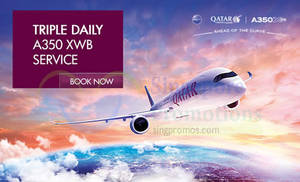 Featured image for (EXPIRED) Qatar Airways Promo Fares 19 – 30 Aug 2015