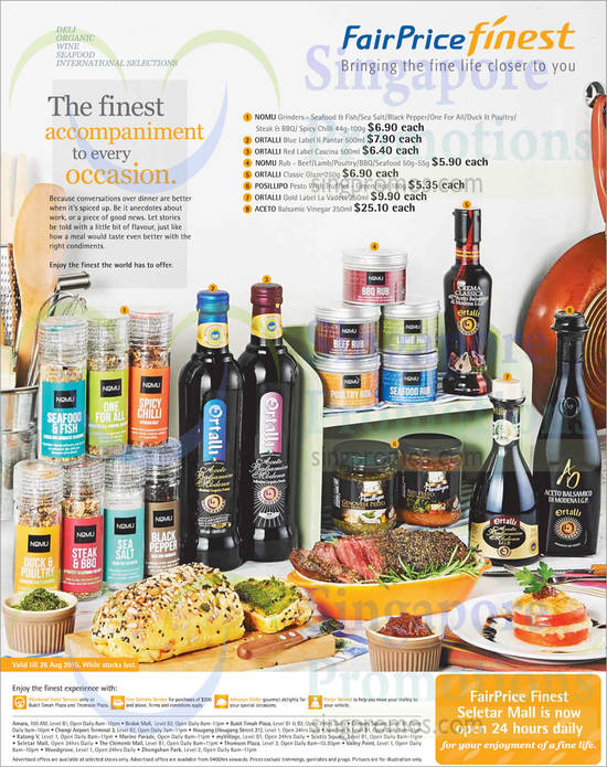 Seasonings, Sauces, Balsamic Vinegar, Ortalli Gold Label La Vadett, Ortalli Blue Label II Pantar, Ortalli Classic Glaze