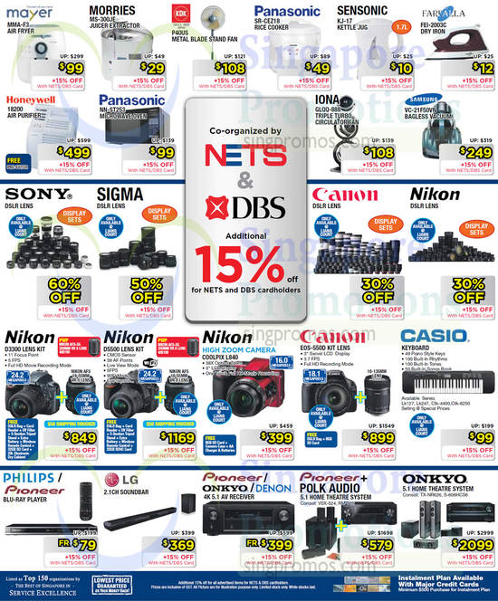 10 Sep Home Appliances, Digital Cameras, Keyboards, Home Theatre Systems, AV Receivers, Fans, Oven, Vacuum Cleaner, Farfalla, Nikon, Canon, Samsung, Morries