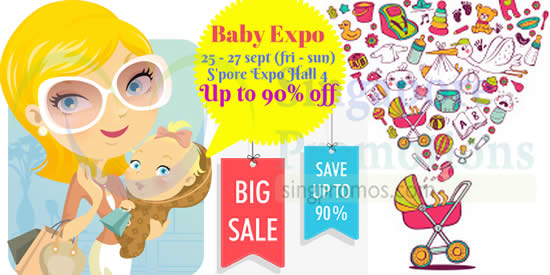 Featured image for Baby Expo Fair @ Singapore Expo 25 - 27 Sep 2015