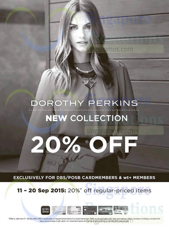 Dorothy Perkins 11 Sep 2015