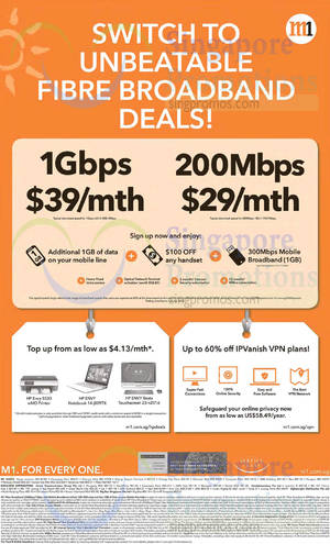 Featured image for (EXPIRED) M1 Home Broadband, Mobile & Other Offers 12 – 18 Sep 2015