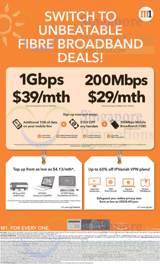 Fibre Broadband Deals 39.00 1Gbps, 29.00 200Mbps