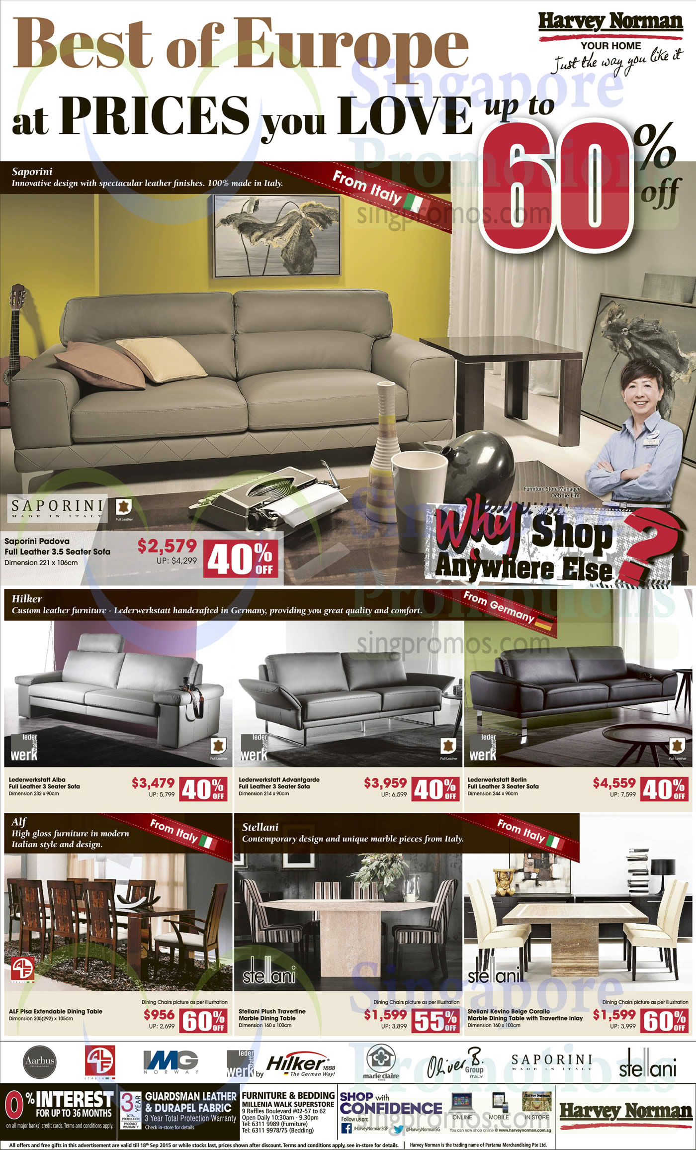 Featured image for Harvey Norman Electronics, Appliances, Furniture & Other Offers 11 - 18 Sep 2015