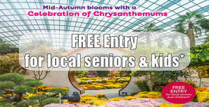 Featured image for (EXPIRED) Gardens by the Bay FREE Admission For Kids & Seniors 25 Sep – 4 Oct 2015