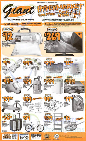 Featured image for (EXPIRED) Giant Household Appliances Offers 10 – 24 Sep 2015