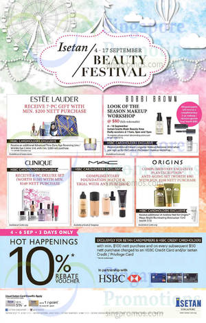 Featured image for Isetan Beauty Festival 5 – 17 Sep 2015