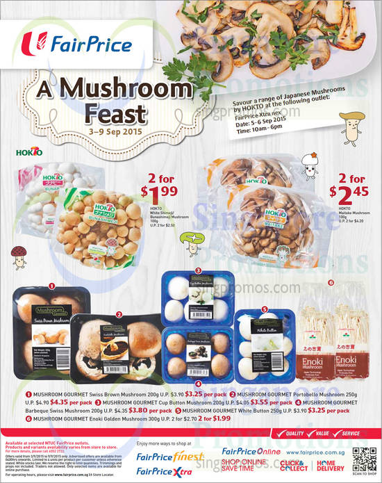 Mushroom Feast White Shimeji, Maitake, Swiss Brown, Gourmet Portobello, Barbeqe, White Button