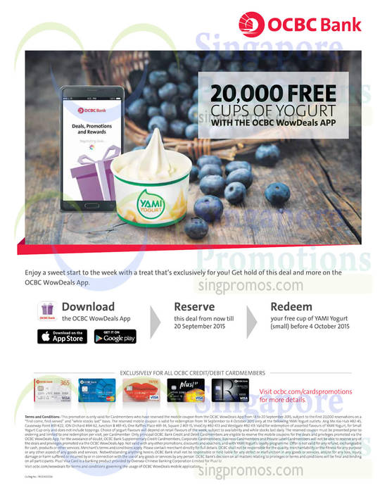 OCBC Yami Yoghurt 14 Sep 2015
