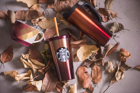 starbucks autumn tumbler