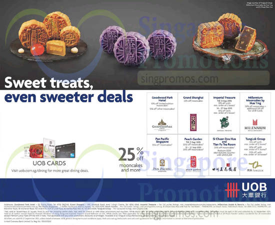 UOB Mooncake Offers 9 Sep 2015