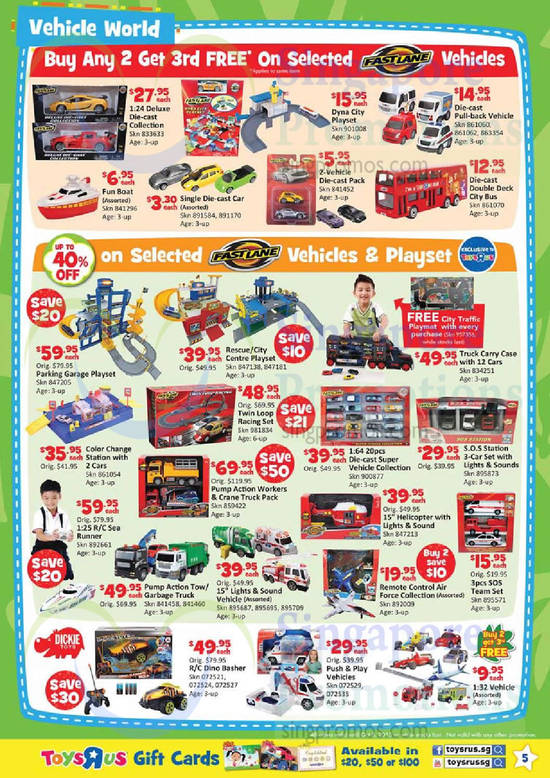 Vehicle World, Fast Lane, Dickie Toys