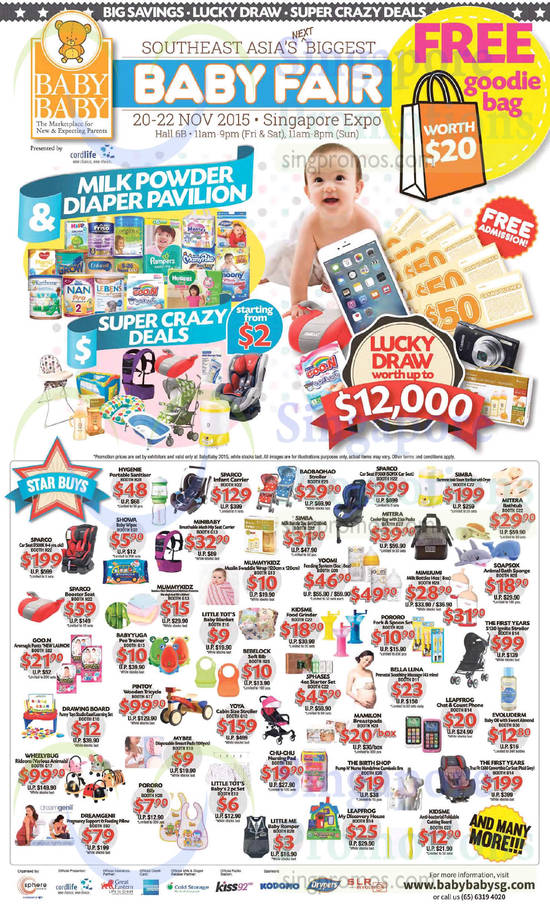 29 Oct Star Buys, Milk Powder n Diaper Pavilion, Super Crazy Deals, Free Goodie Bag, Lucky Draw