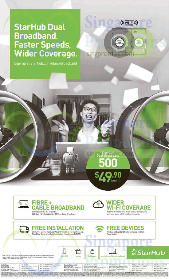 49.90 StarHub Dual Broadband 500