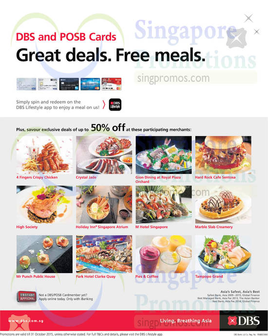7 Oct Added Participating Merchants