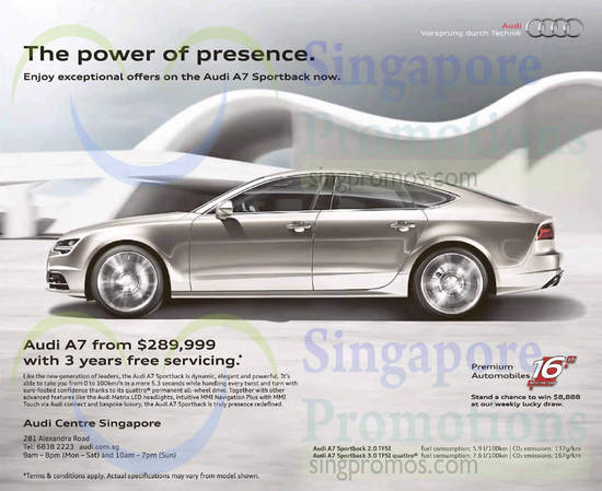 Audi A7 9 Oct 2015