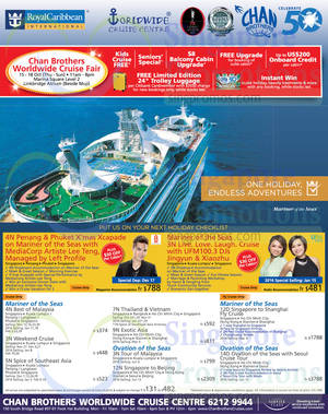 Featured image for (EXPIRED) Chan Brothers Worldwide Cruise Fair @ Marina Square 15 – 18 Oct 2015