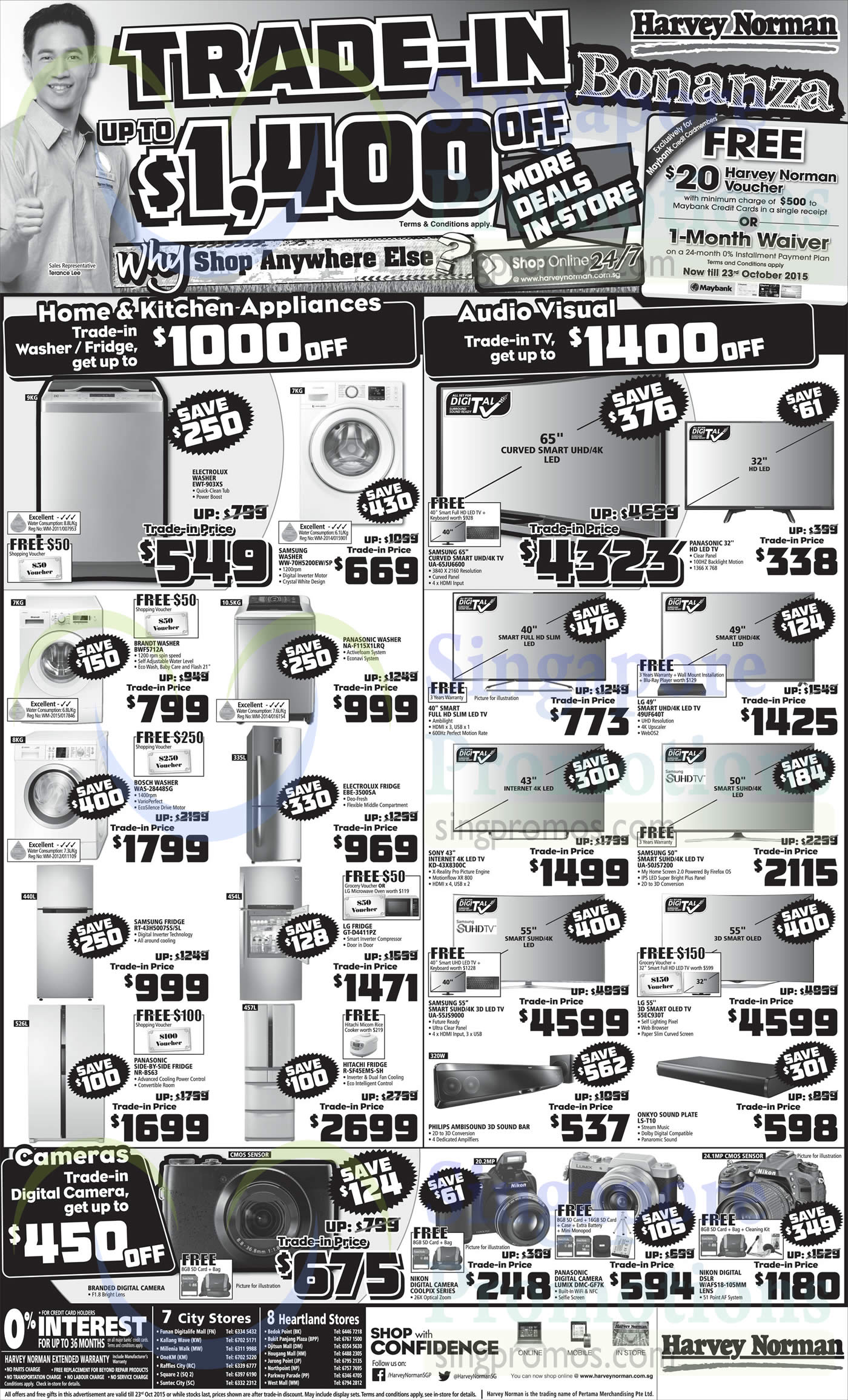 Featured image for Harvey Norman Electronics, Appliances, IT & Other Offers 17 - 23 Oct 2015
