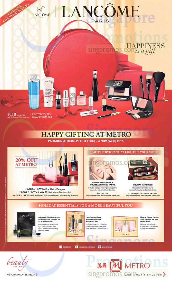 Lancome 29 Oct 2015