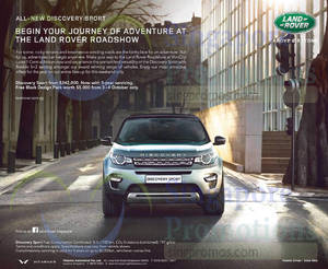 Featured image for Land Rover All-New Discovery Sport Offer 3 Oct 2015