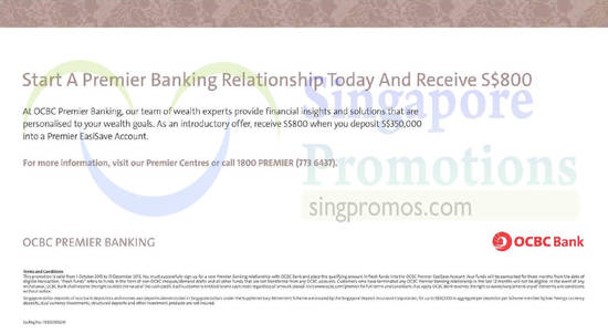 OCBC Premier Edusave Account 4 Oct 2015