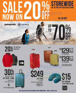 Featured image for (EXPIRED) Planet Traveller 20% Off Storewide 16 – 18 Oct 2015