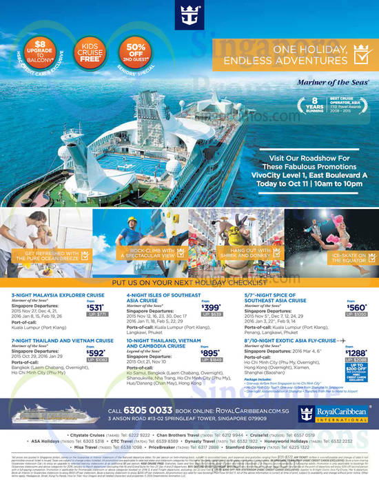 Royal Caribbean 8 Oct 2015