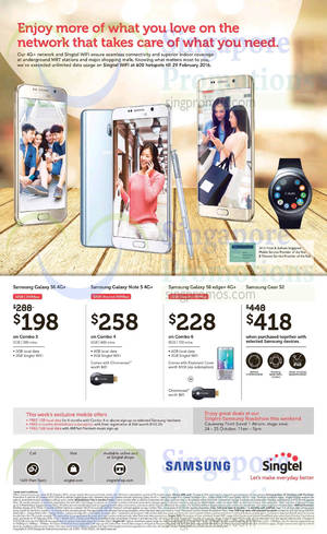 Featured image for Singtel Broadband, Mobile & TV Offers 24 – 30 Oct 2015