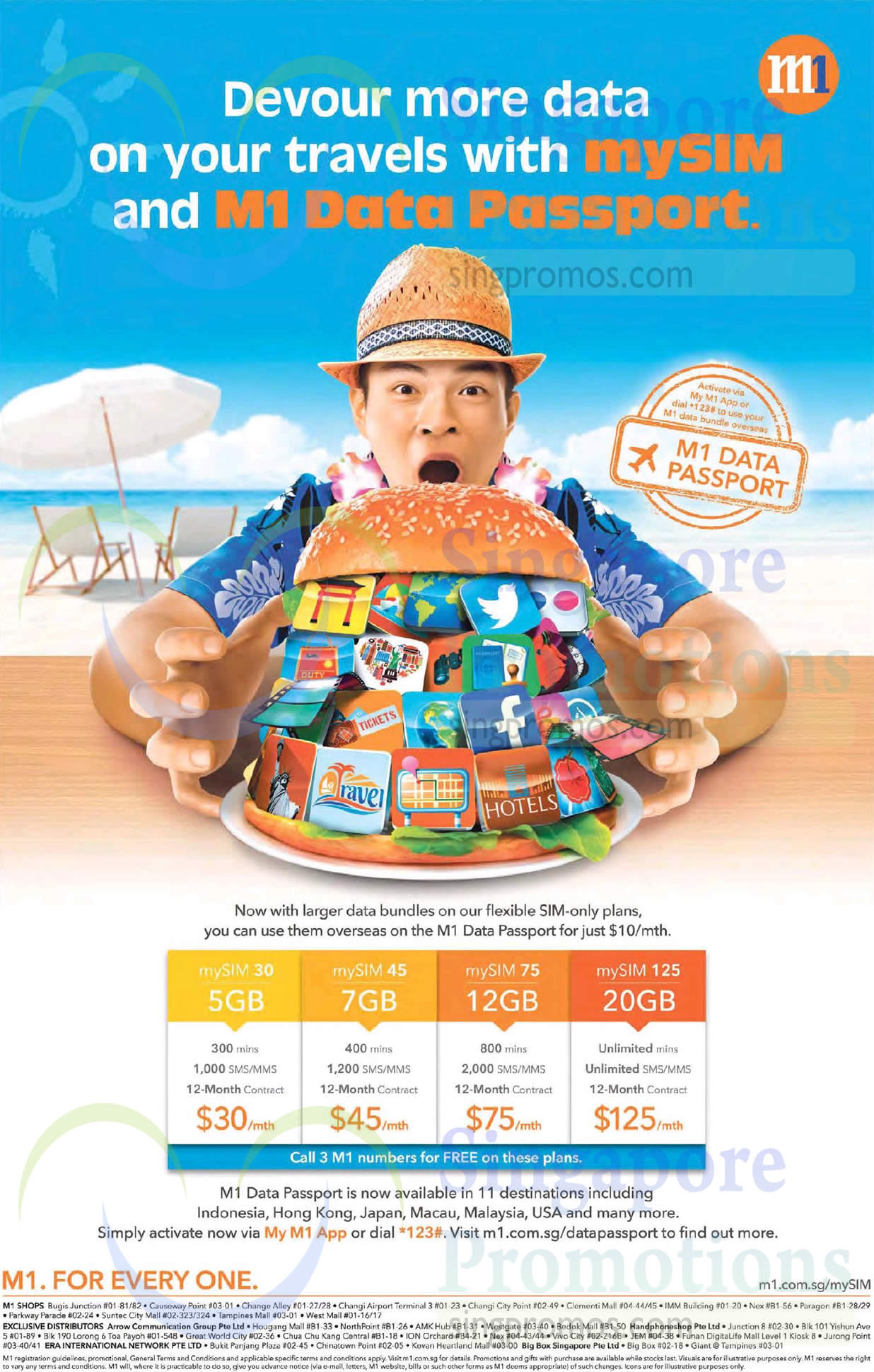Featured image for M1 Home Broadband, Mobile & Other Offers 24 - 30 Oct 2015