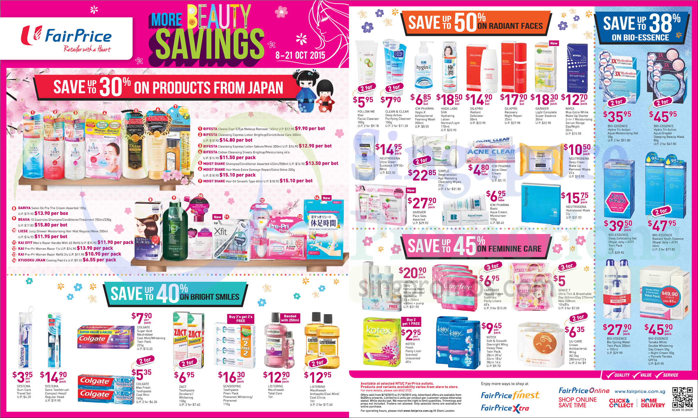 Skin Care Products, Hair Care, Dental Care, Mouthwashes, Shampoos,  Toothpastes, Feminine Care Products, Beauty Masks, Facial Wash, Panty  Liners, Hair Oil, Moist Diane, Sensodyne, Beaua, Colgate » Fairprice Weekly  Savers, Fruits, Groceries,