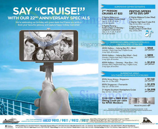 Star Cruises 4 Oct 2015