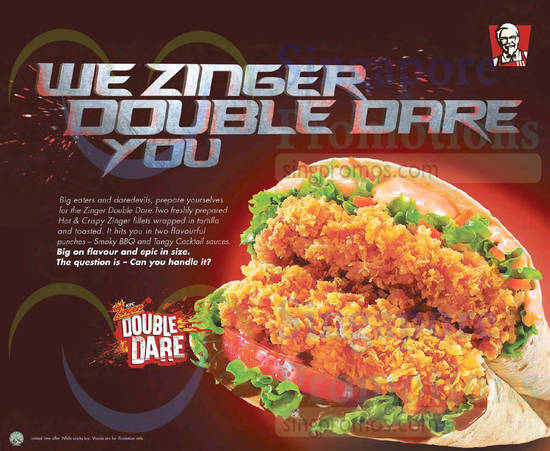 Zinger Double Dare