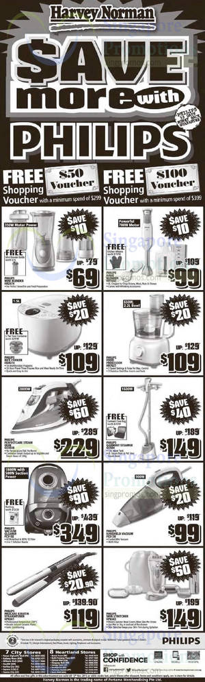 Featured image for Philips Electronics Offers @ Harvey Norman 7 – 13 Nov 2015