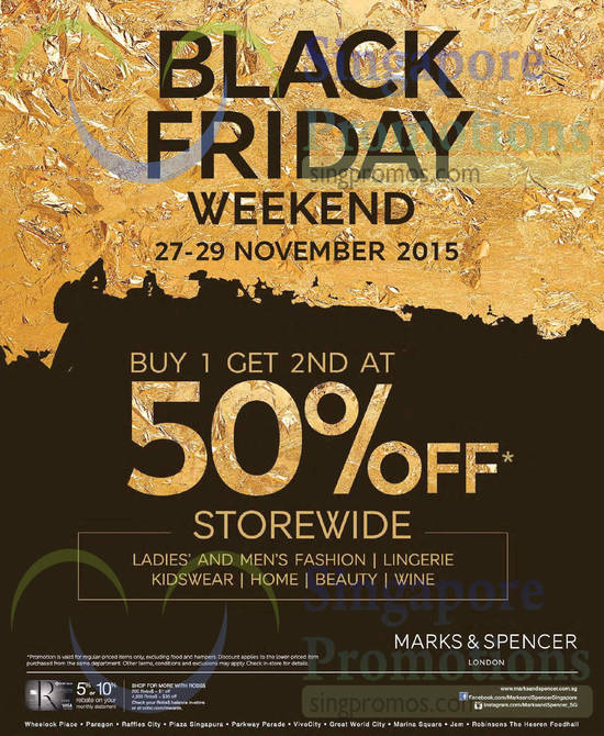 Marks n Spencer 27 Nov 2015