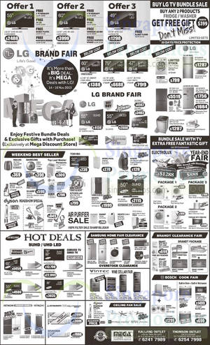 Featured image for Mega Discount Store TVs, Washers, Hobs & Other Appliances Offers From 14 Nov 2015