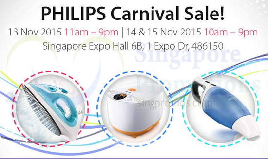 Philips Carnival Sale Feat 4 Nov 2015