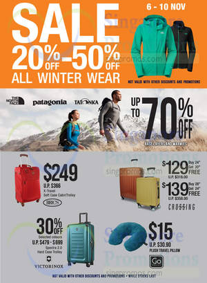Featured image for (EXPIRED) Planet Traveller 20% to 50% Off All Winter Wear 6 – 10 Nov 2015