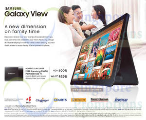 Featured image for Samsung Galaxy View Now Available 7 Nov 2015