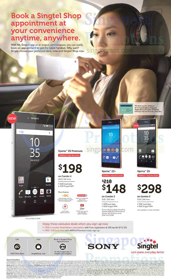 Sony Xperia Z5, Z3 Plus, Z5