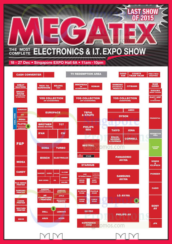 18 Dec Megatex Floor Plan Map