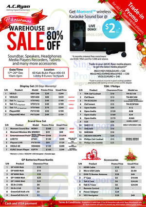 Featured image for (EXPIRED) AC Ryan Christmas Warehouse Sale 17 – 20 Dec 2015