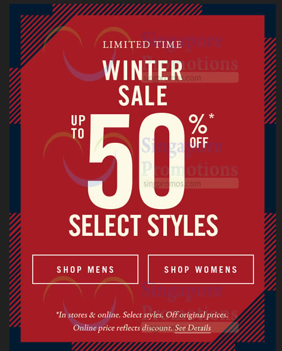 Abercrombie \u0026 Fitch Winter Sale From 16 
