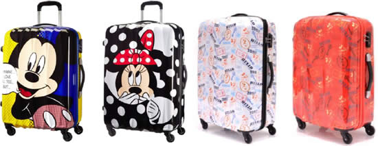 american tourister mickey mouse suitcase