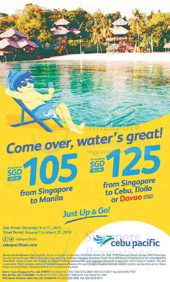 Cebu Pacific 9 Dec 2015