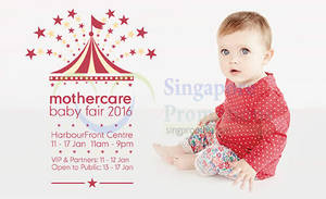 Featured image for (EXPIRED) Mothercare Baby Fair 2015 @ HarbourFront Centre 11 – 17 Jan 2016