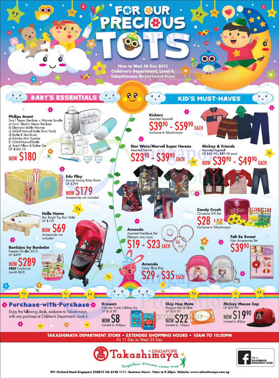 Takashimaya Precious Tots 11 Dec 2015