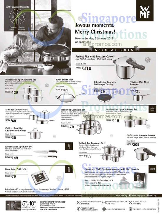 WMF Kitchenware Offers 24 Dec 2015