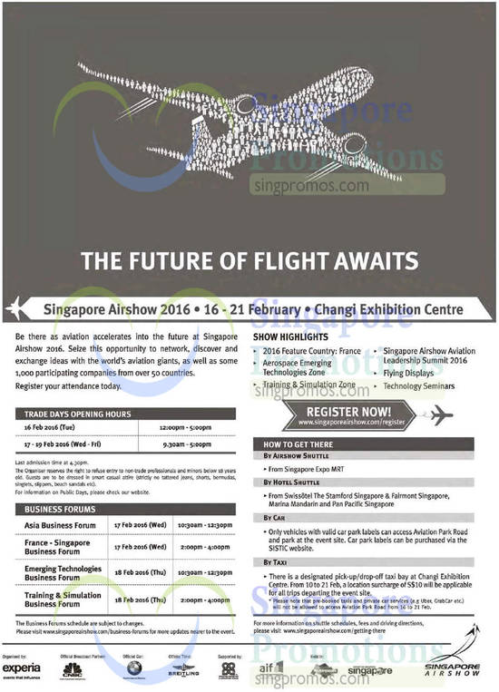 1 Feb Airshow Event Details, Highlights, Venue, Opening Hours