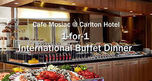 Featured image for (EXPIRED) Cafe Mosaic 1-for-1 Buffet Dinner For Citibank & UOB Cardmembers 18 Jan – 30 Jun 2016